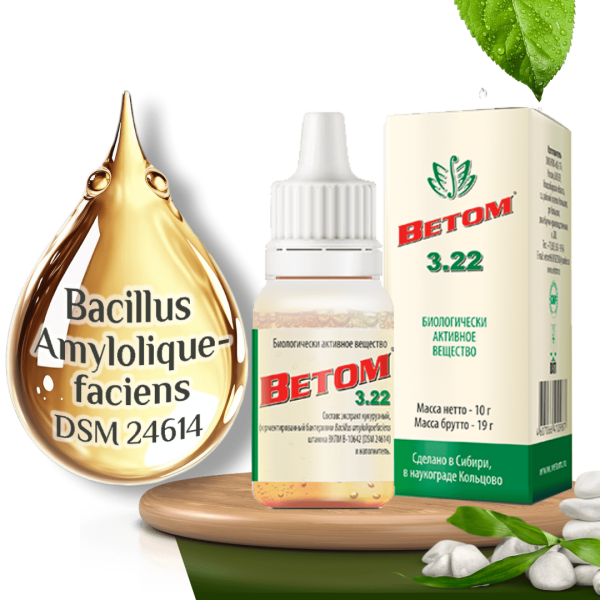 Vetom Vetom 3.22 10 ml Picături probiotice - Vetom România