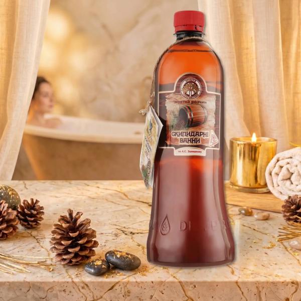 Băi cu emulsie galbenă Dr. Zalmanov 850ml pentru hidroterapie